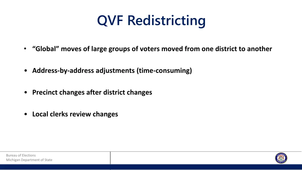 qvf redistricting