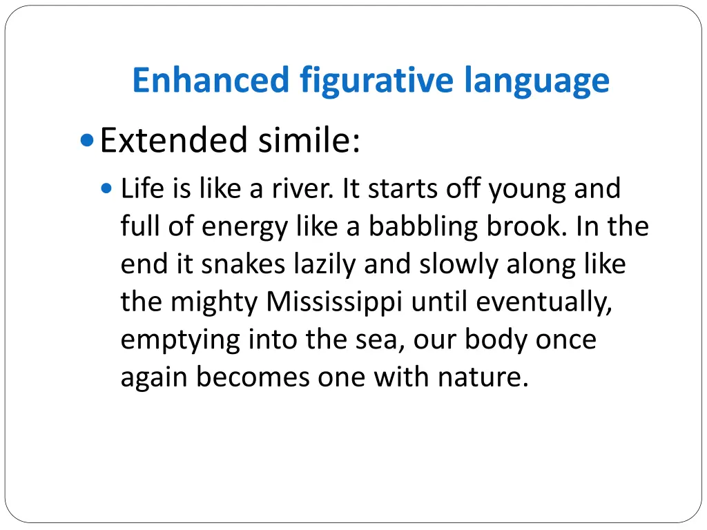 enhanced figurative language