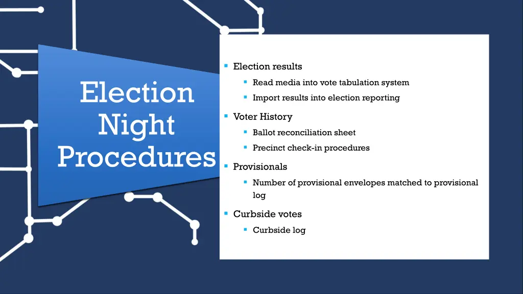 election results read media into vote tabulation