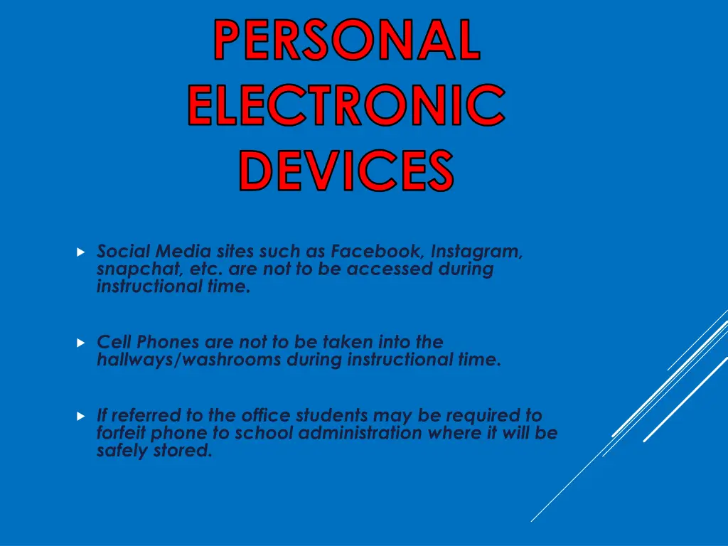 personal electronic devices