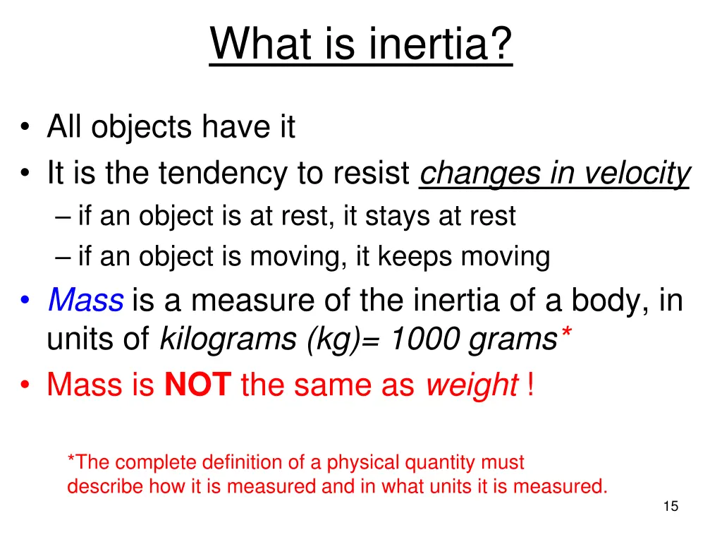 what is inertia