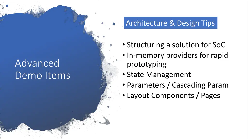 architecture design tips