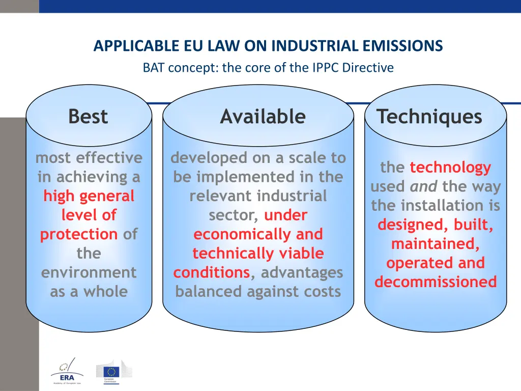 applicable eu law on industrial emissions 2