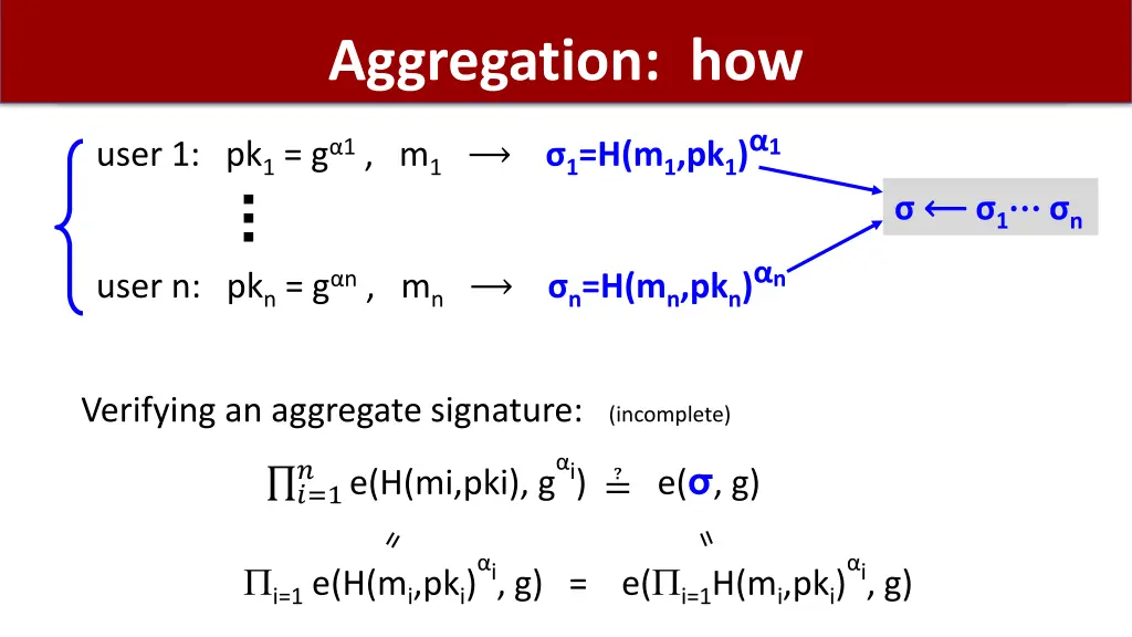 aggregation how