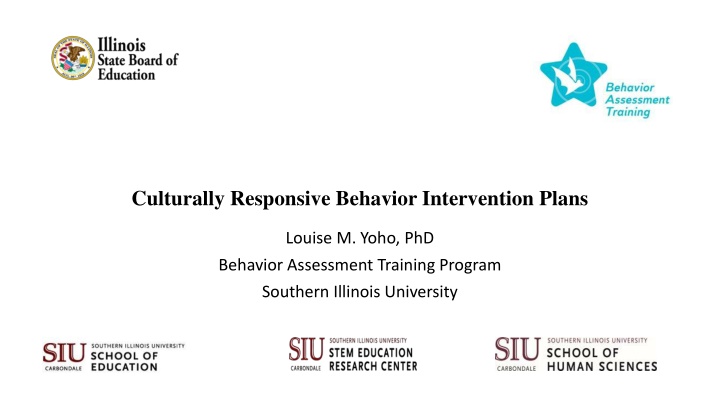 culturally responsive behavior intervention plans