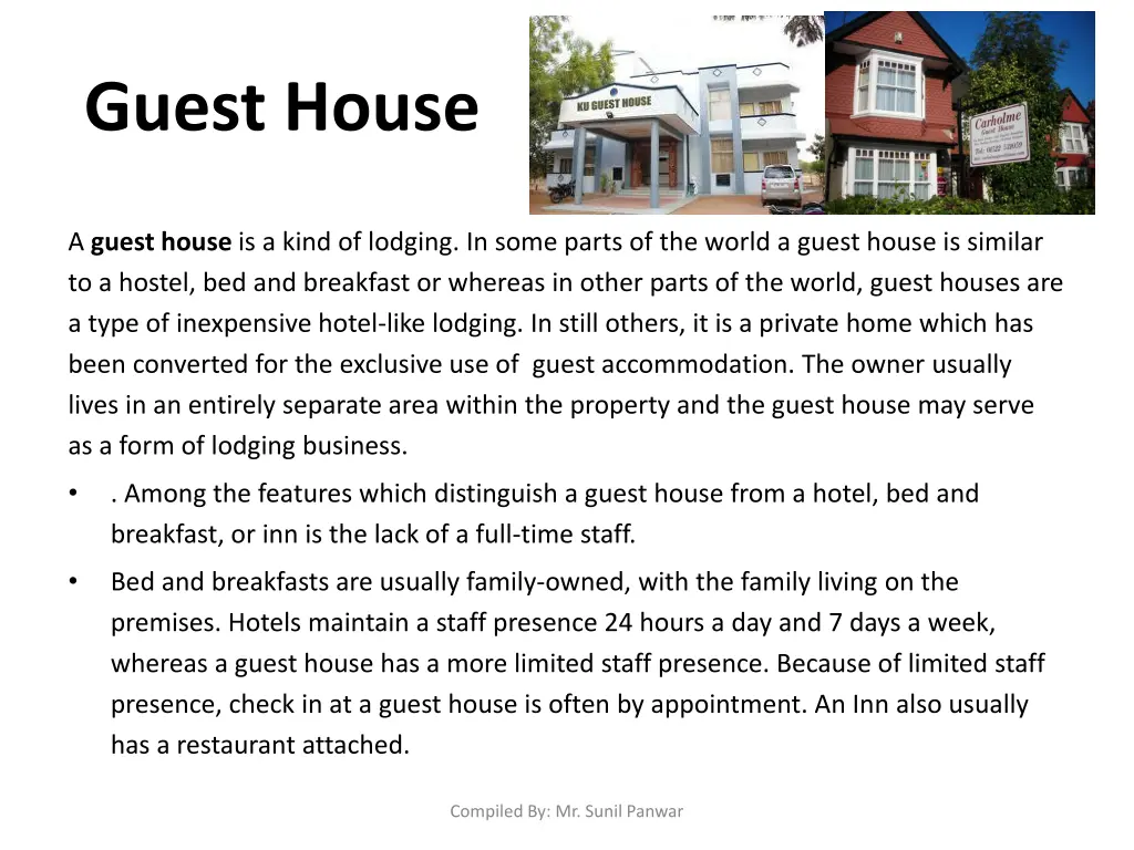 guest house