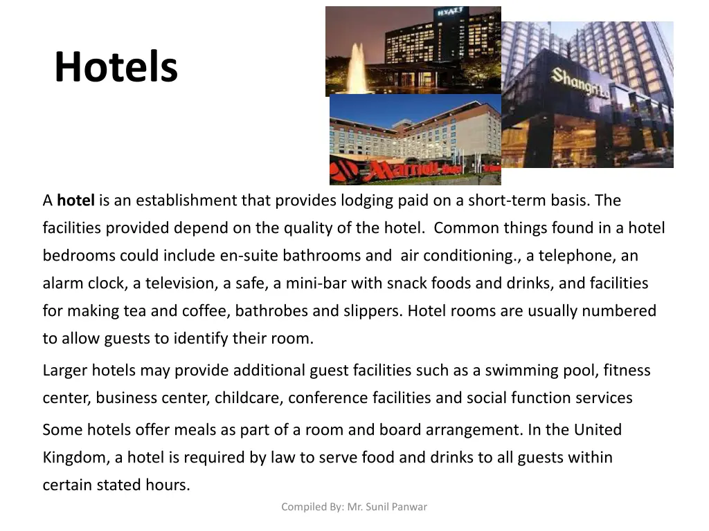 hotels