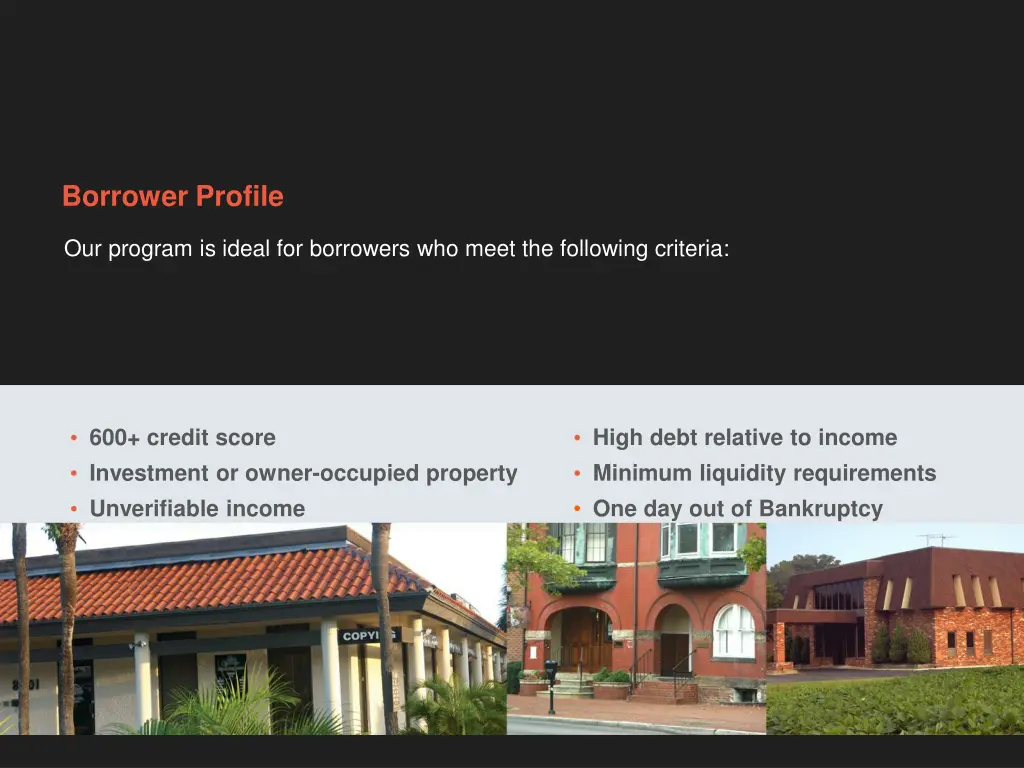 borrower profile