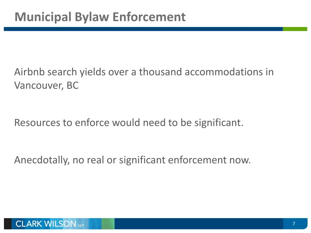 municipal bylaw enforcement