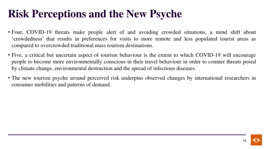 risk perceptions and the new psyche 2