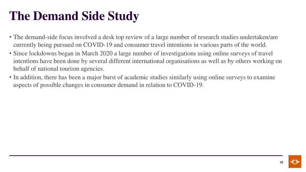 the demand side study