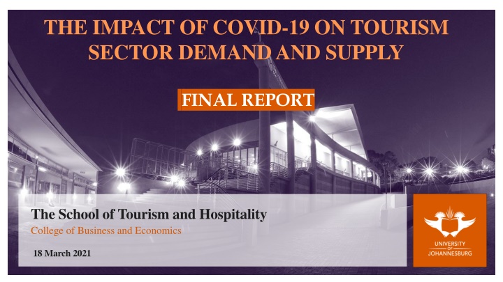 the impact of covid 19 on tourism sector demand