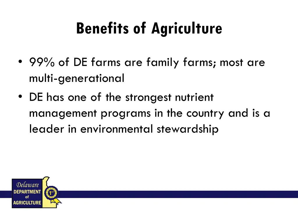 benefits of agriculture 2