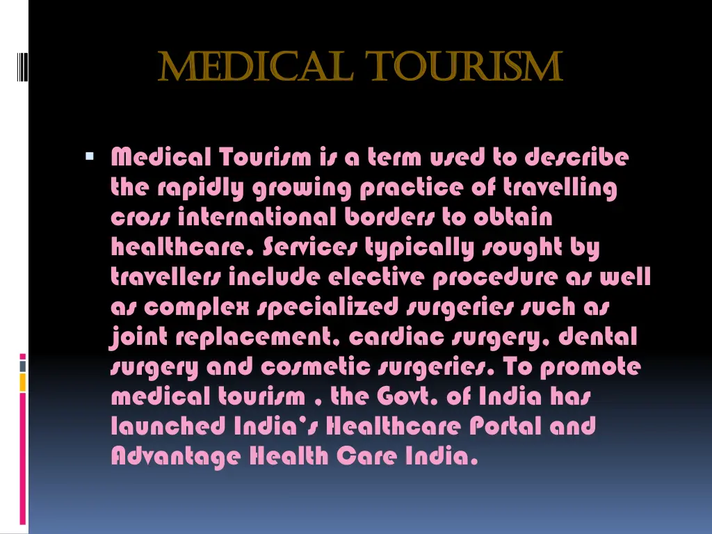 medical tourism medical tourism