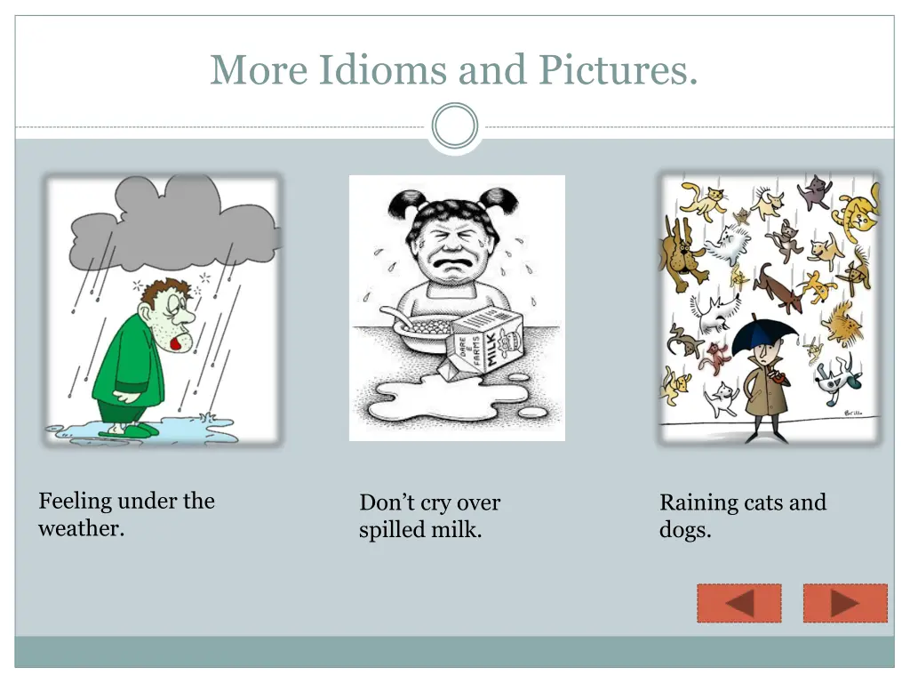 more idioms and pictures