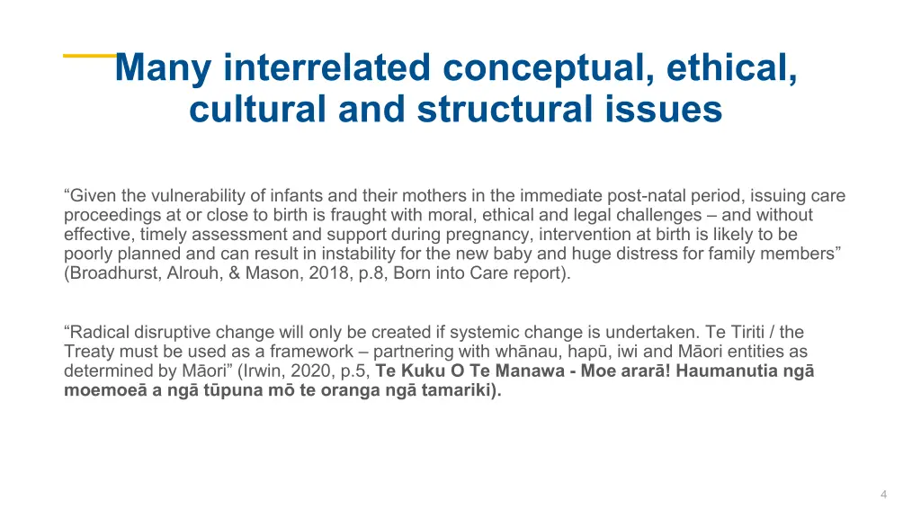 many interrelated conceptual ethical cultural