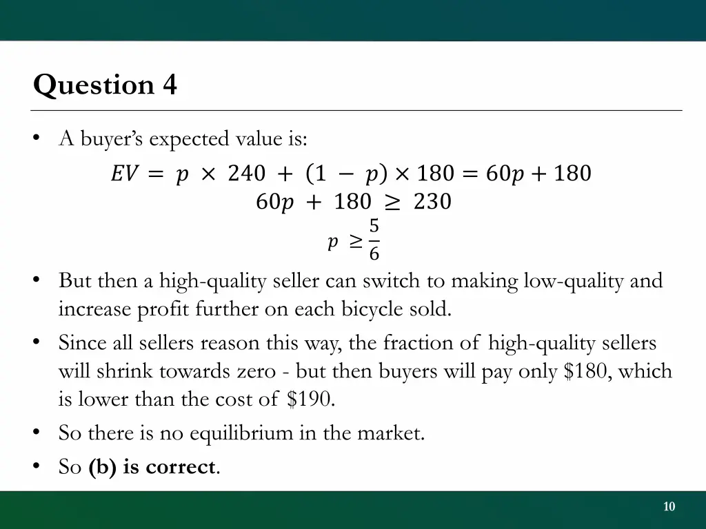 question 4 1