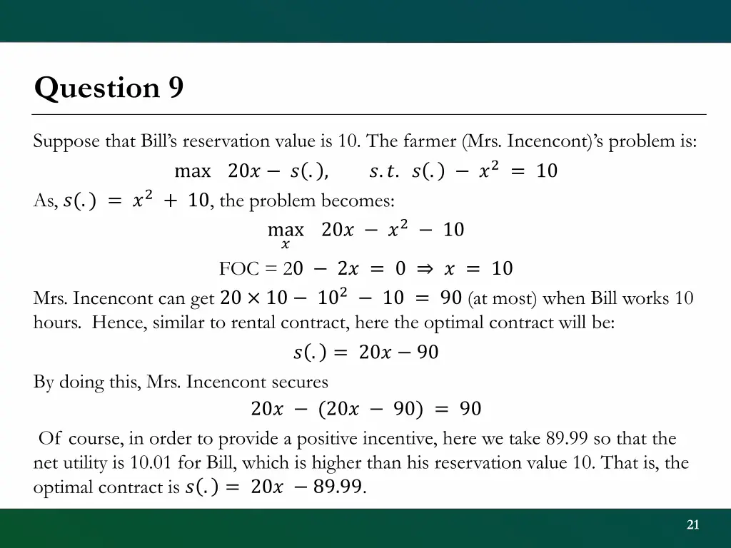 question 9 1