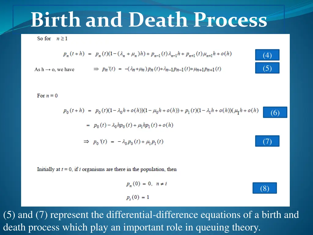 birth and death process 2