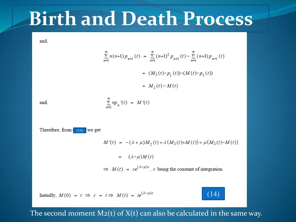 birth and death process 5