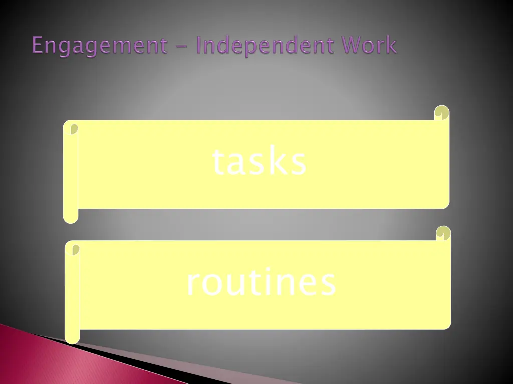 tasks