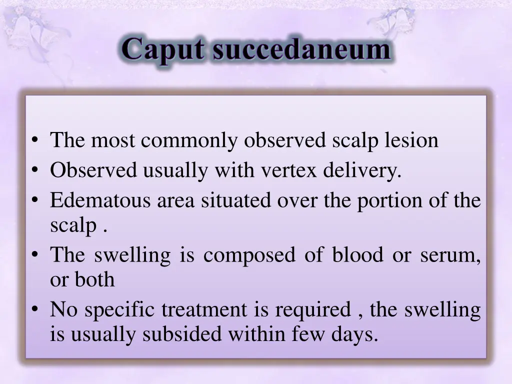 caput succedaneum