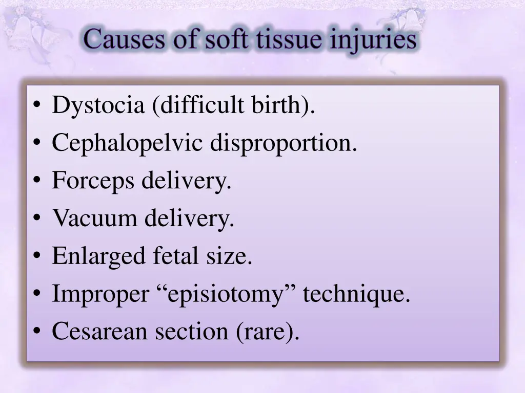 causes of soft tissue injuries