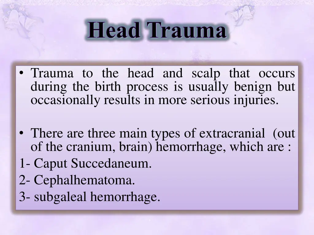 head trauma