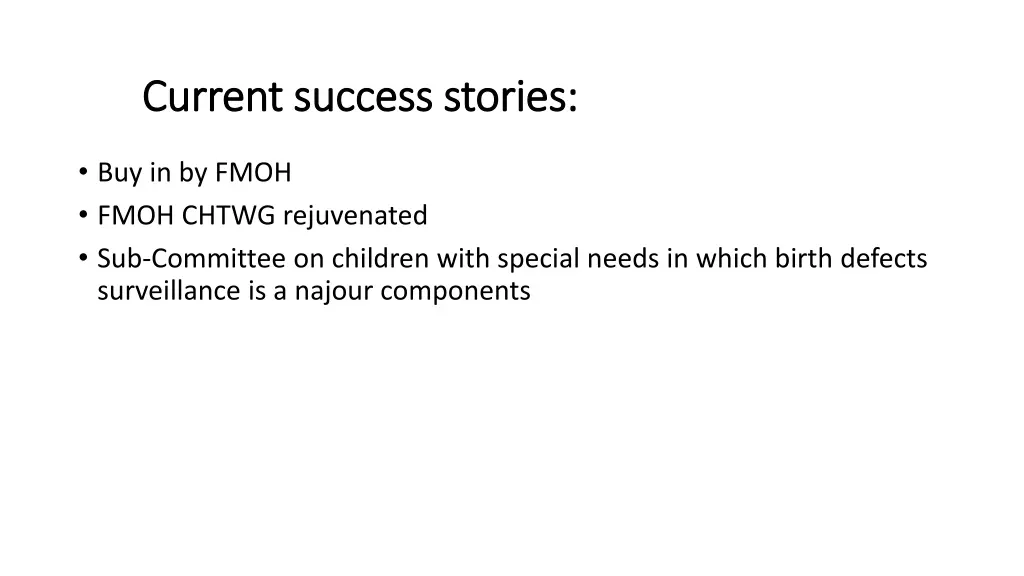 current success stories current success stories