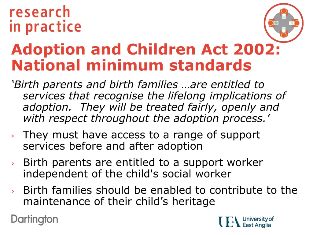 adoption and children act 2002 national minimum