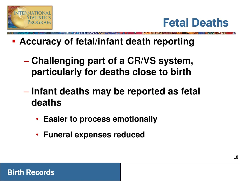 fetal deaths fetal deaths 3