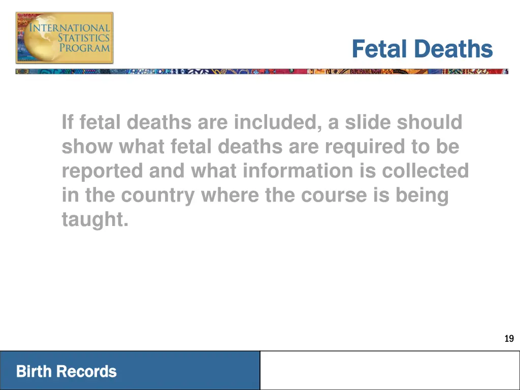 fetal deaths fetal deaths 4