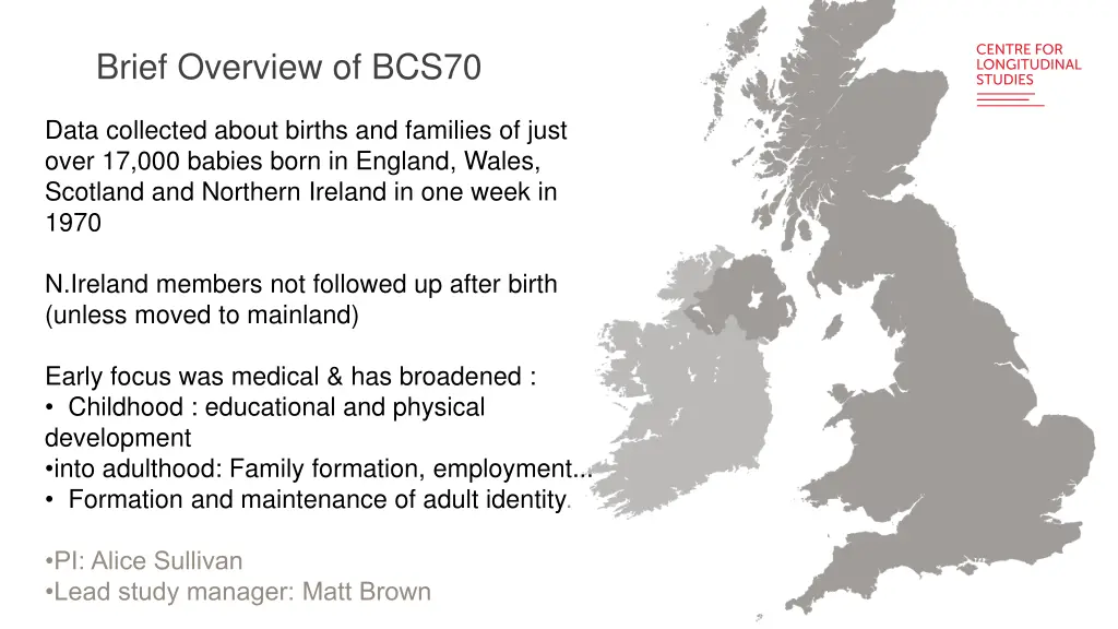 brief overview of bcs70