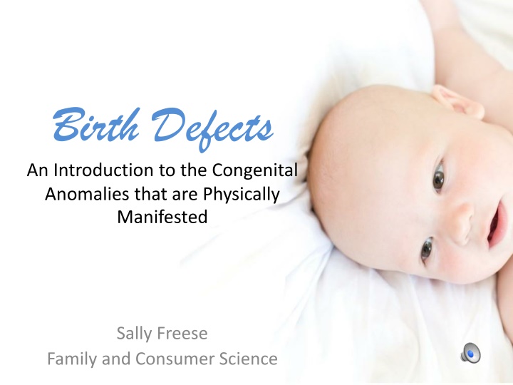 birth defects an introduction to the congenital