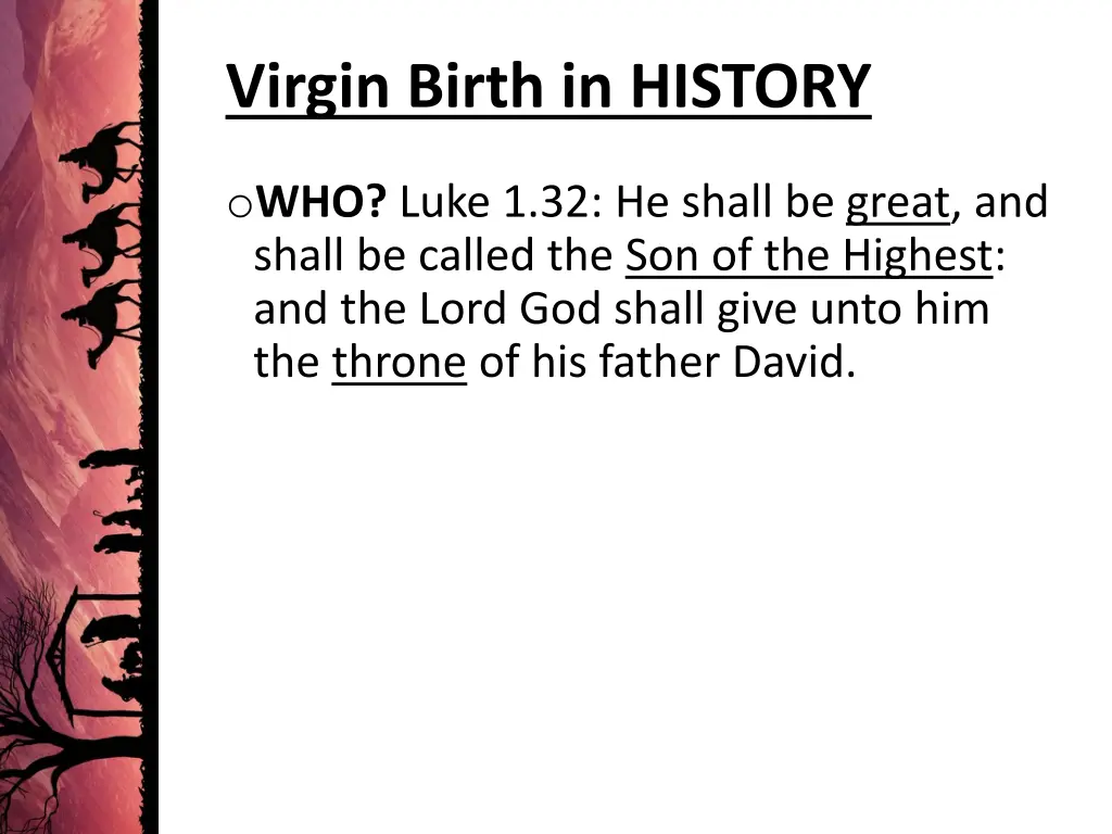 virgin birth in history 2