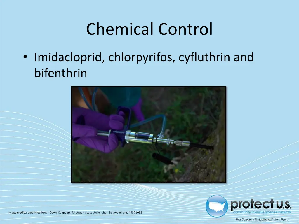 chemical control