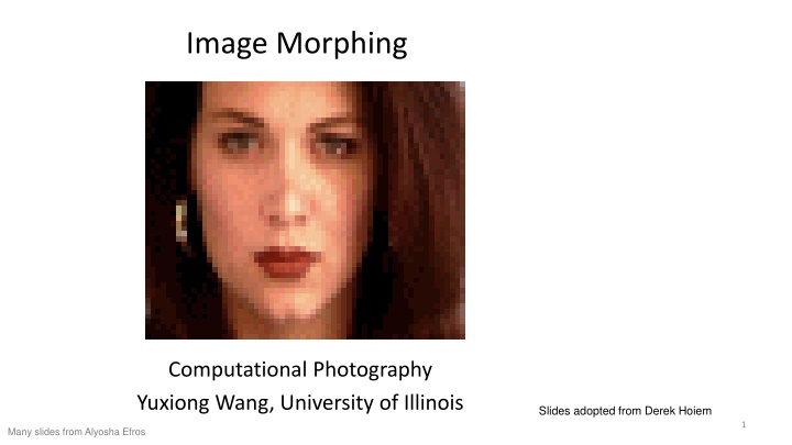 image morphing