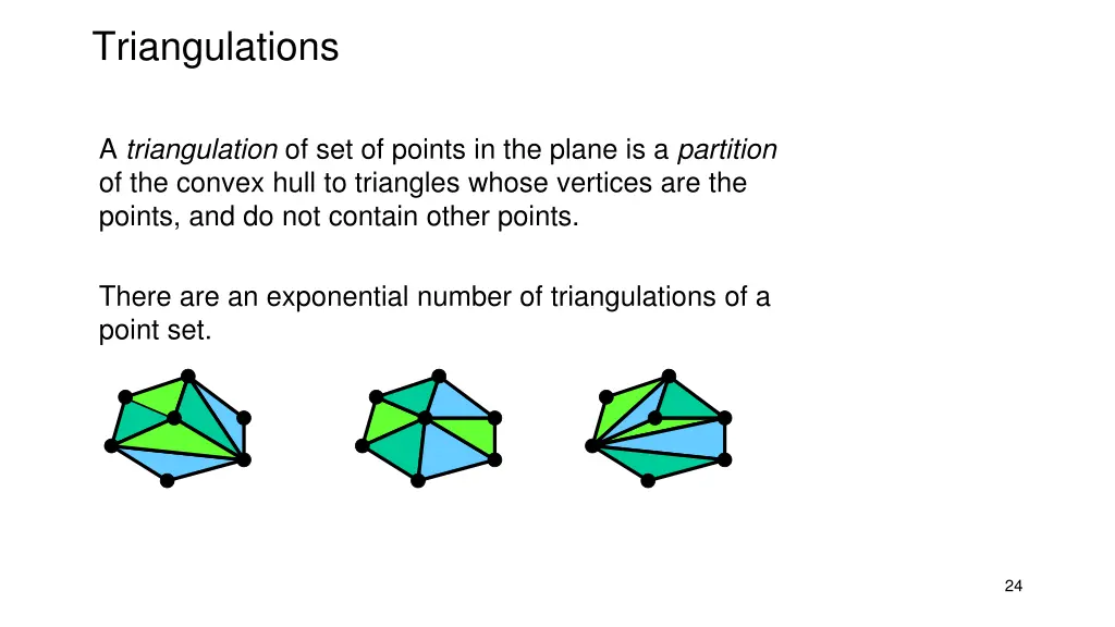 triangulations