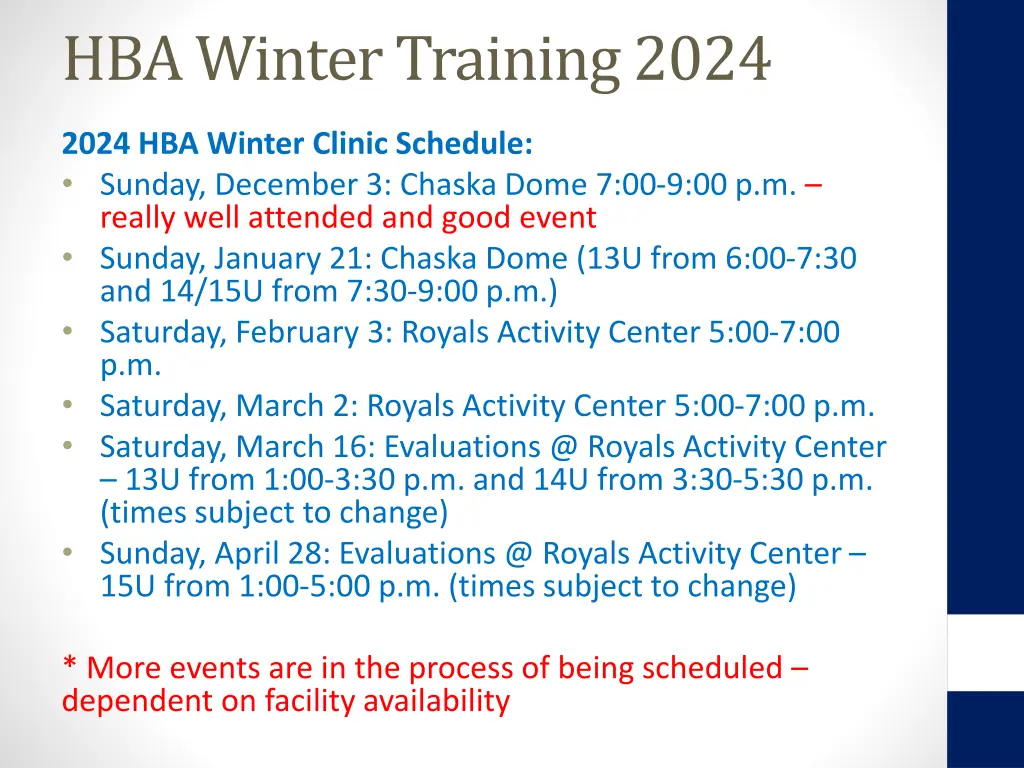 hba winter training 2024 1