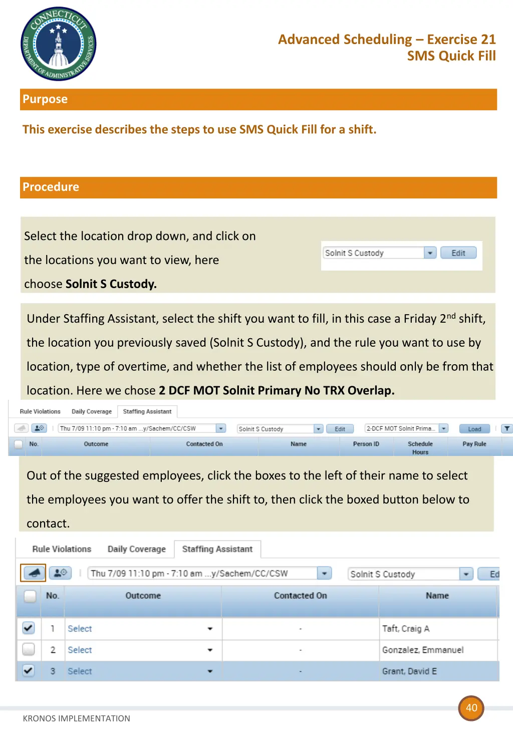 advanced scheduling exercise 21