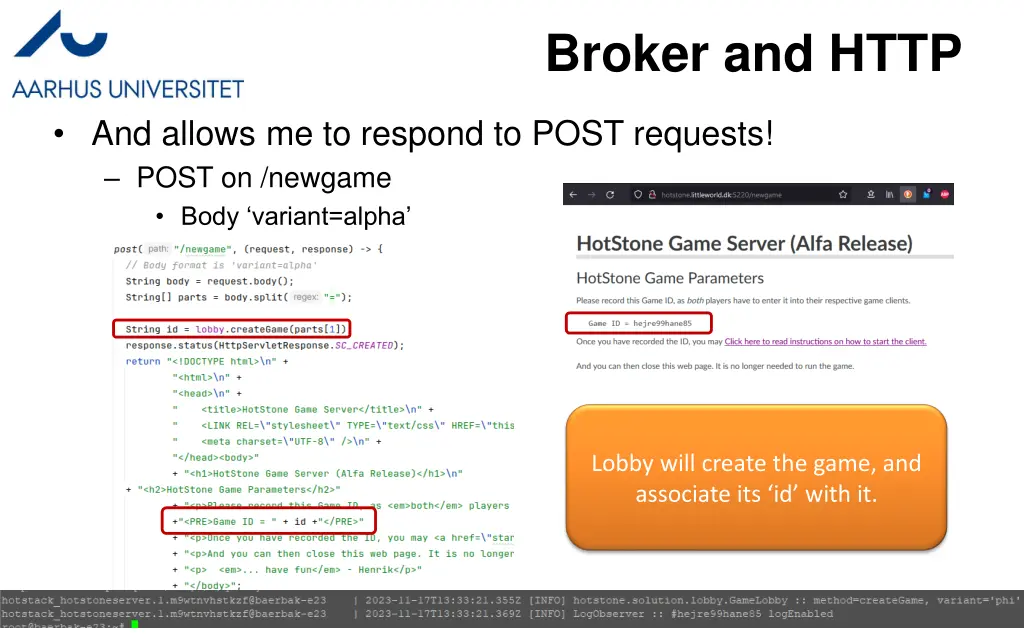 broker and http