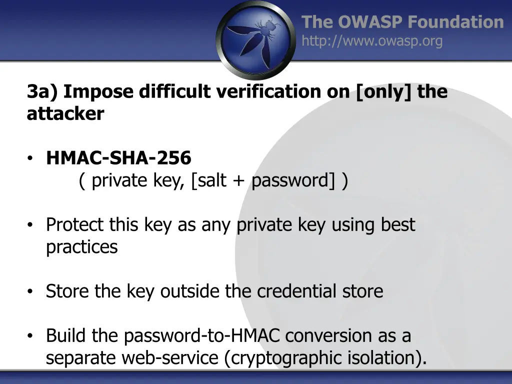 the owasp foundation http www owasp org 5