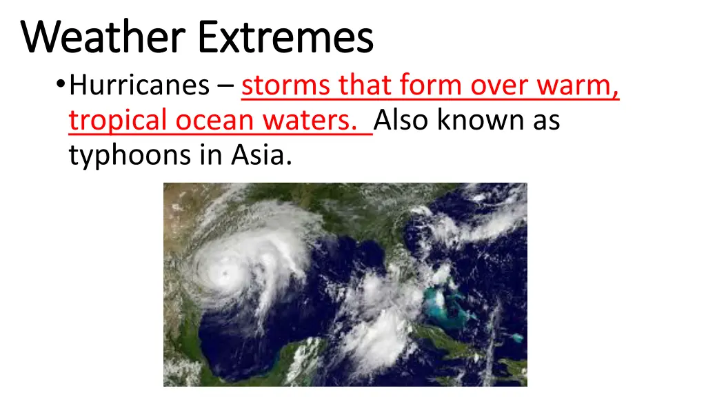 weather extremes weather extremes hurricanes