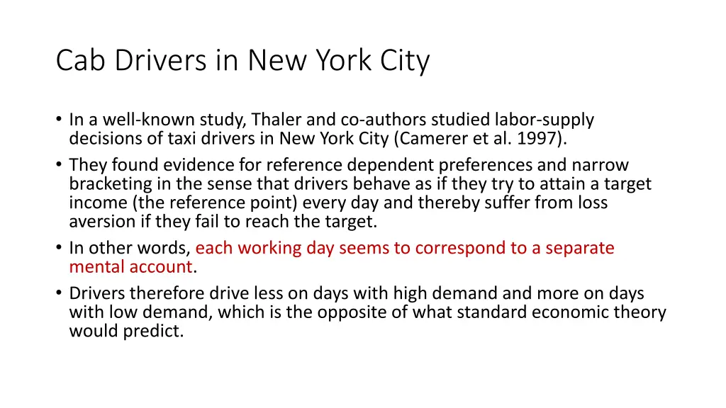 cab drivers in new york city