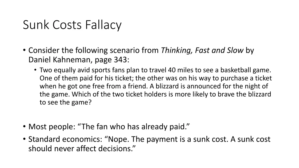 sunk costs fallacy 1