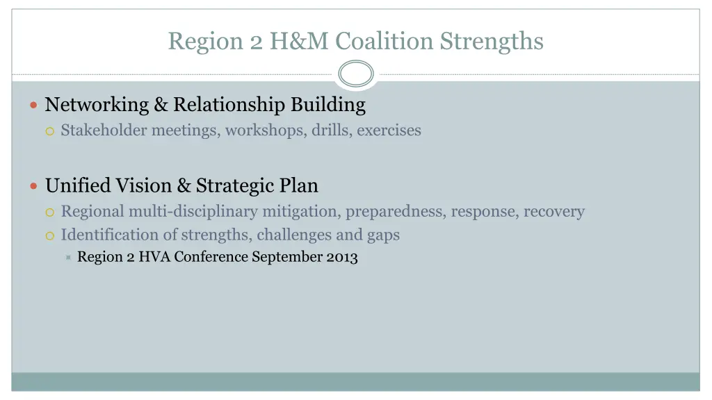 region 2 h m coalition strengths 1