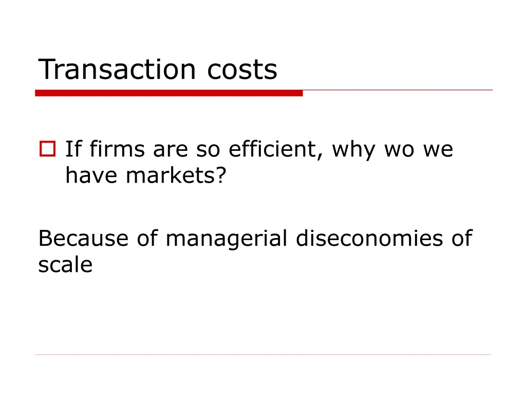 transaction costs 1