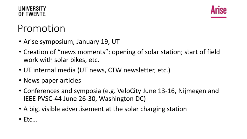 promotion arise symposium january 19 ut creation