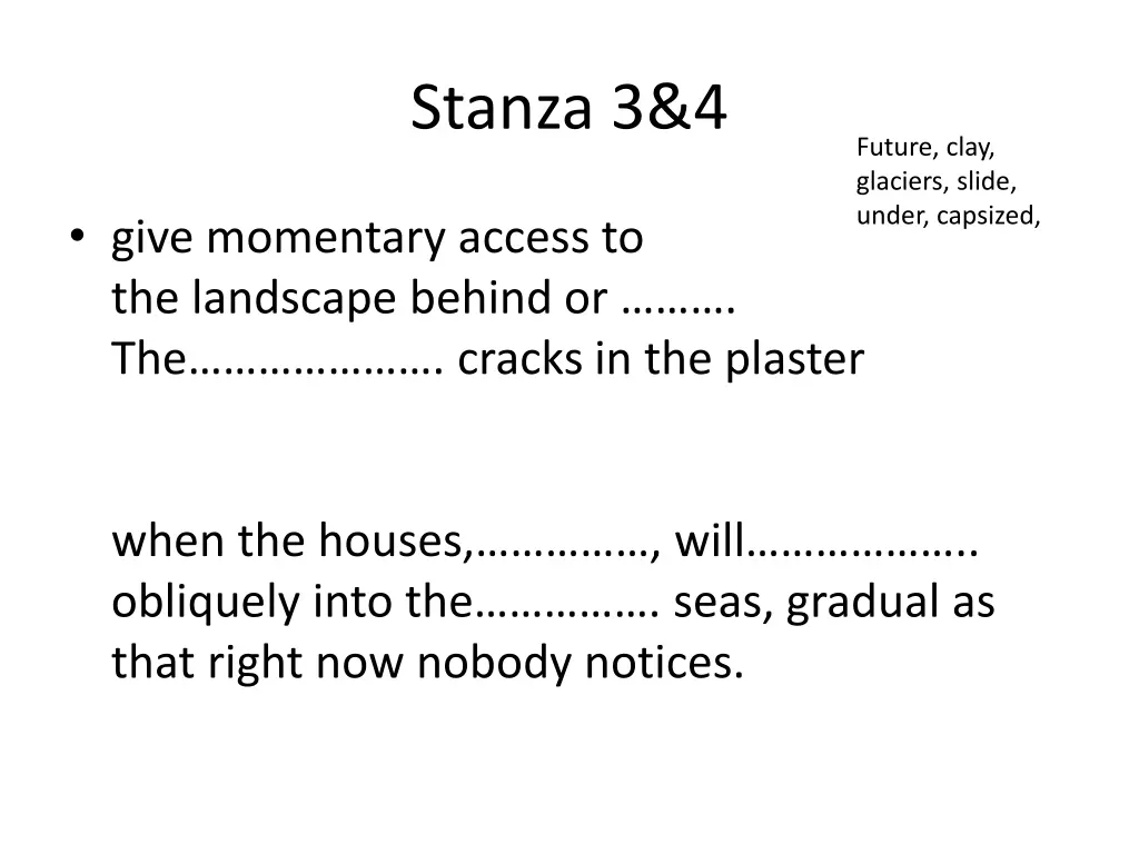 stanza 3 4