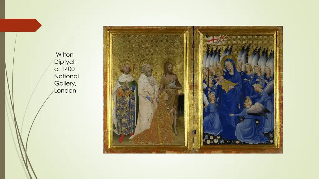 wilton diptych c 1400 national gallery london